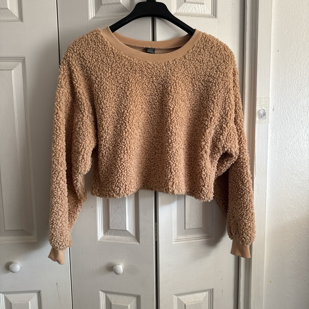 Wild Fable Tan Teddy Jacket